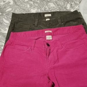 J. Crew corduroy pants